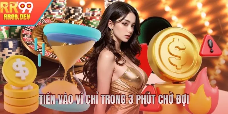 F&Q - Thời gian tiền vào ví chỉ trong 3 phút