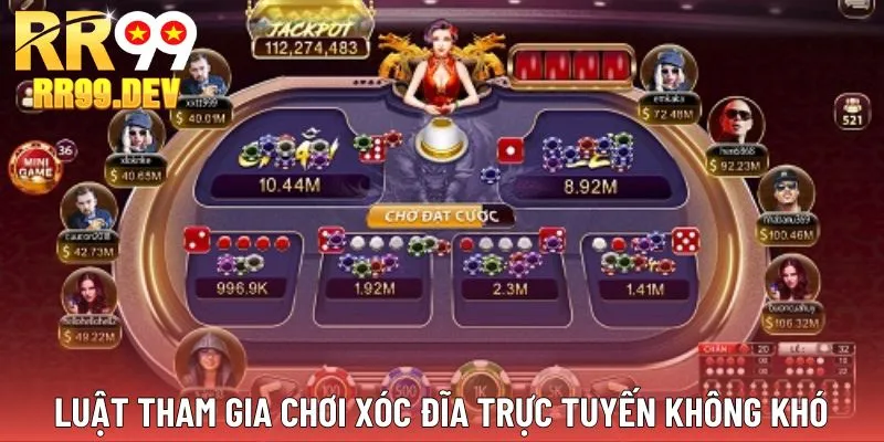 Luật tham gia chơi xóc đĩa không khó