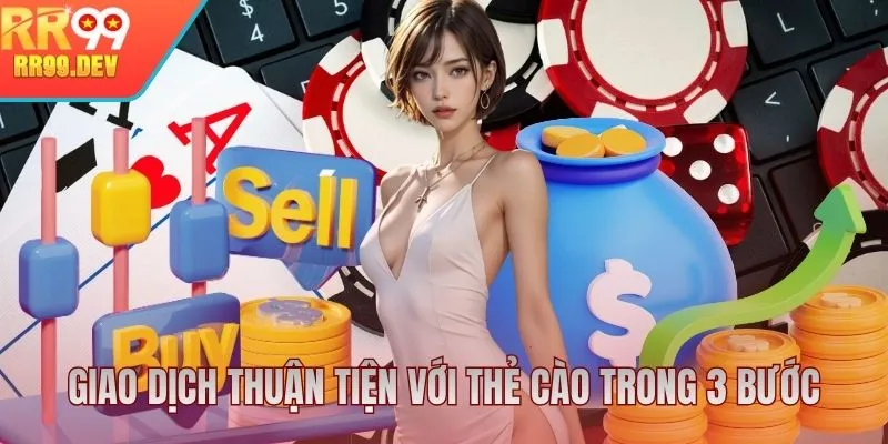 Nạp tiền RR99 thuận tiện với thẻ cào trong 3 bước